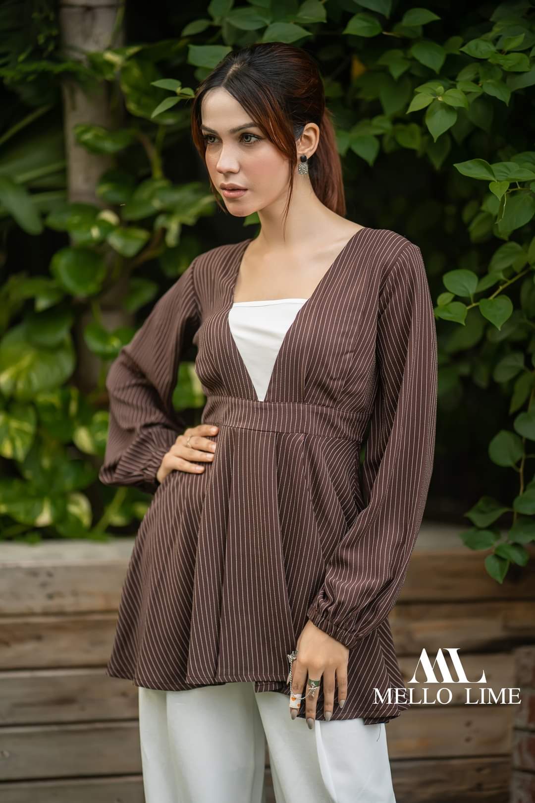 Brown Color tops