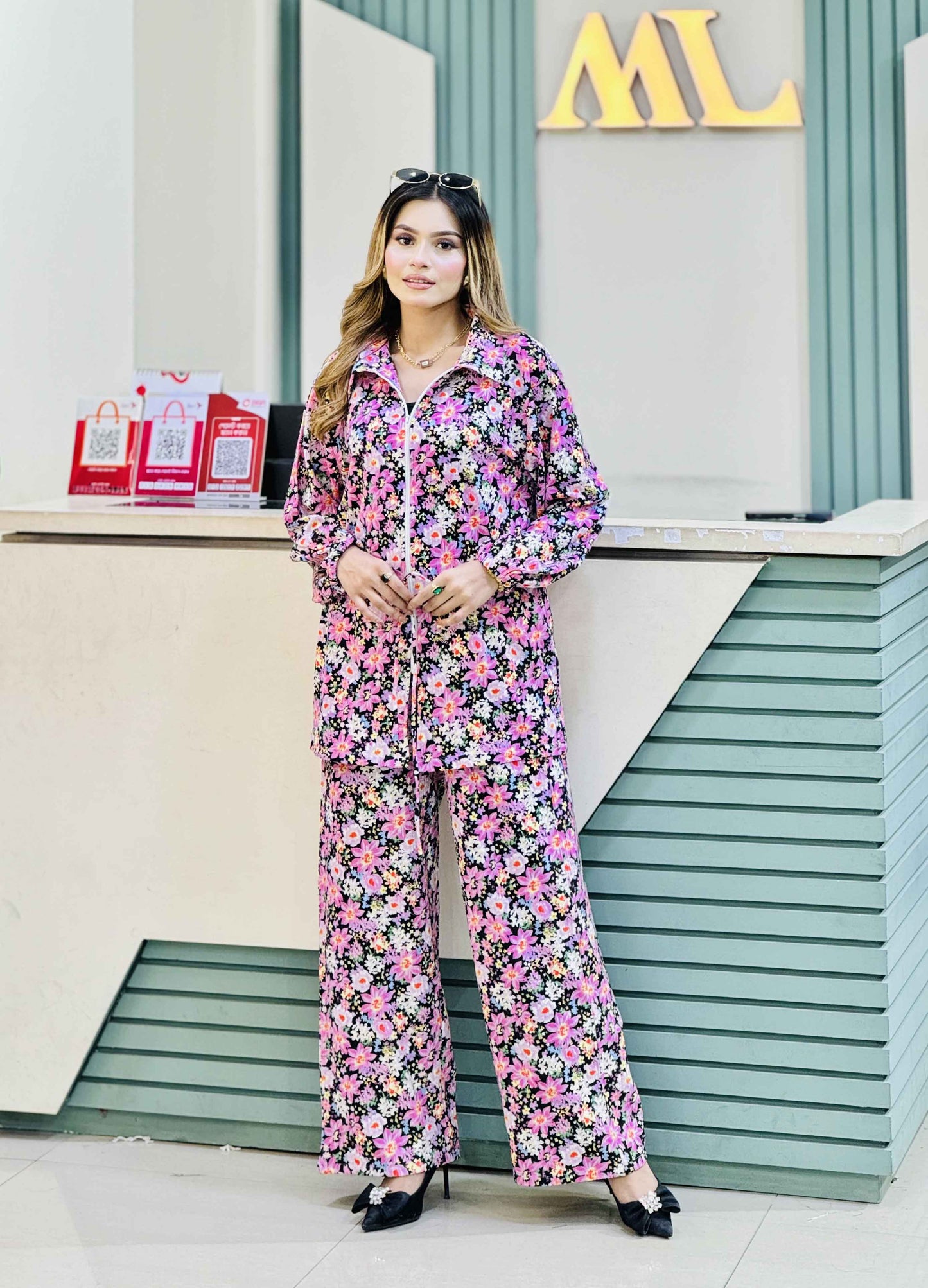 Tropical Print Co-ord