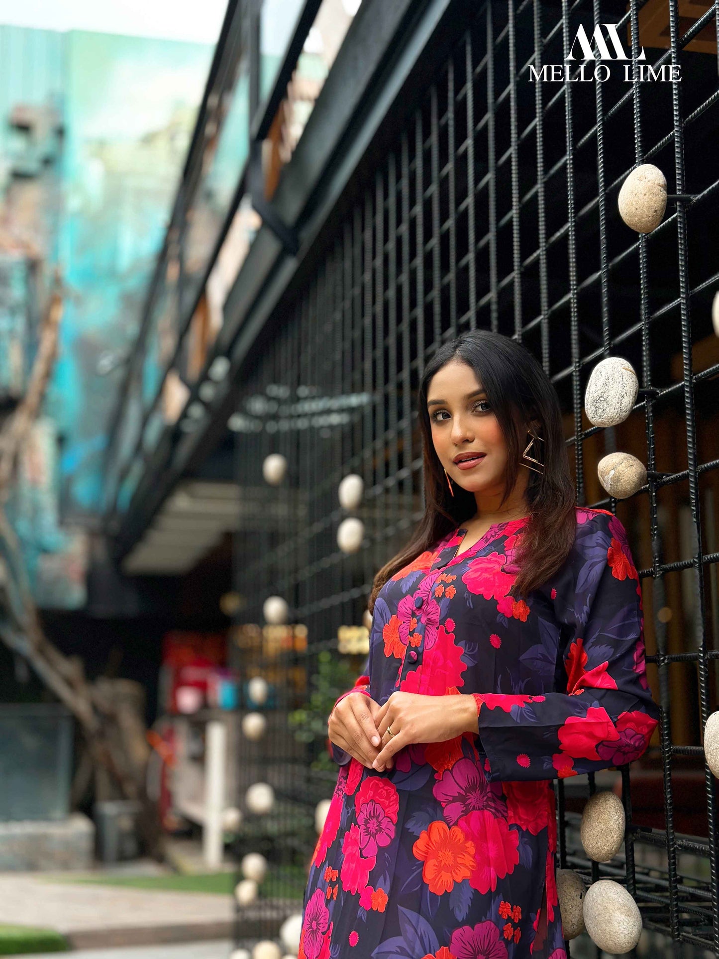 Floral Printed Co-Ord