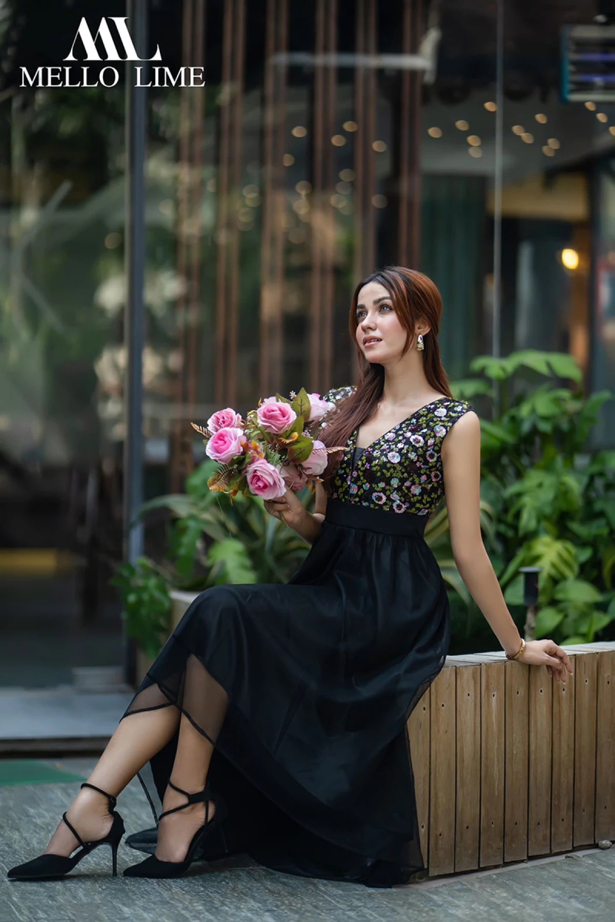 Black Sequince Dress