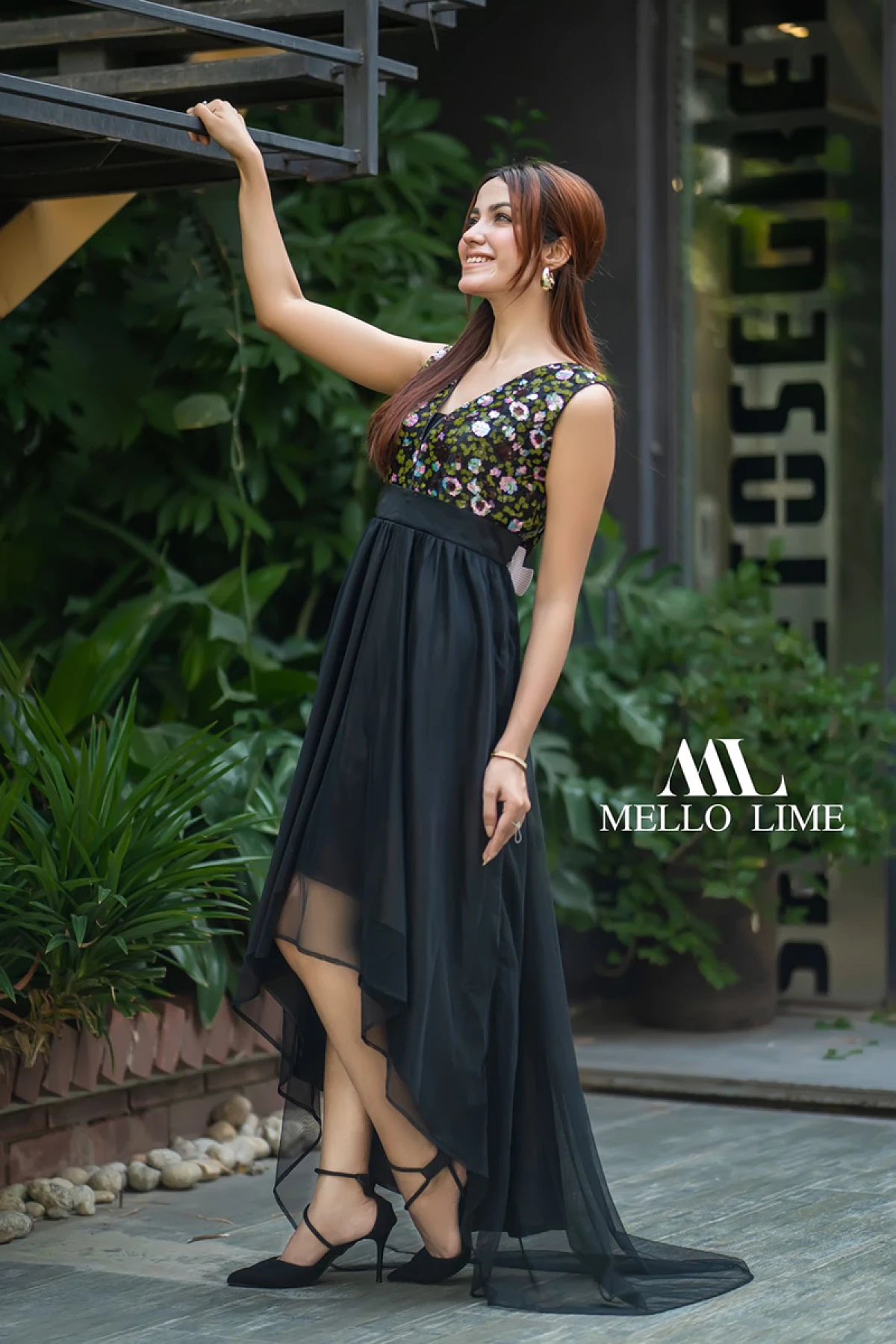 Black Sequince Dress