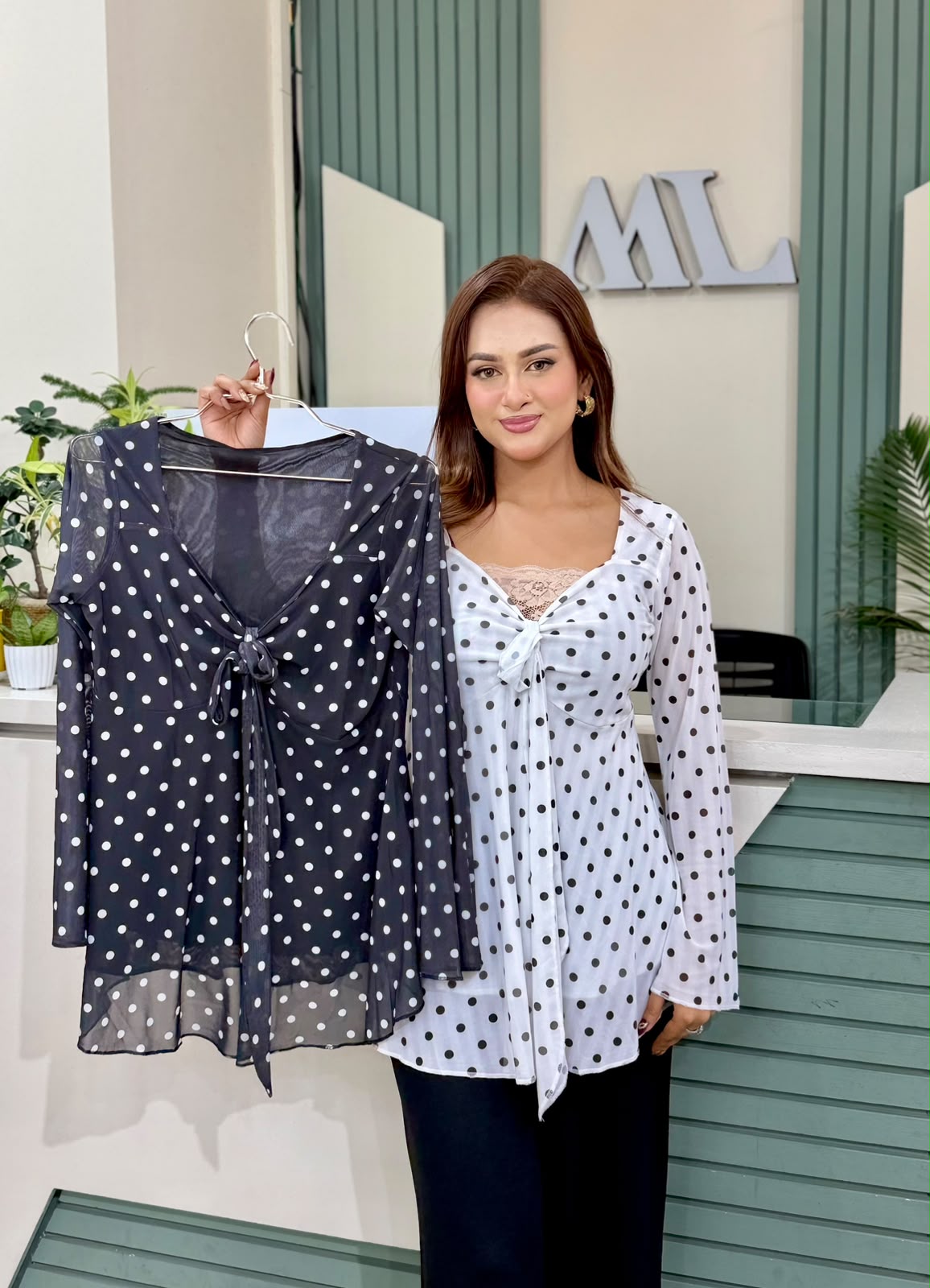 Dotty chic