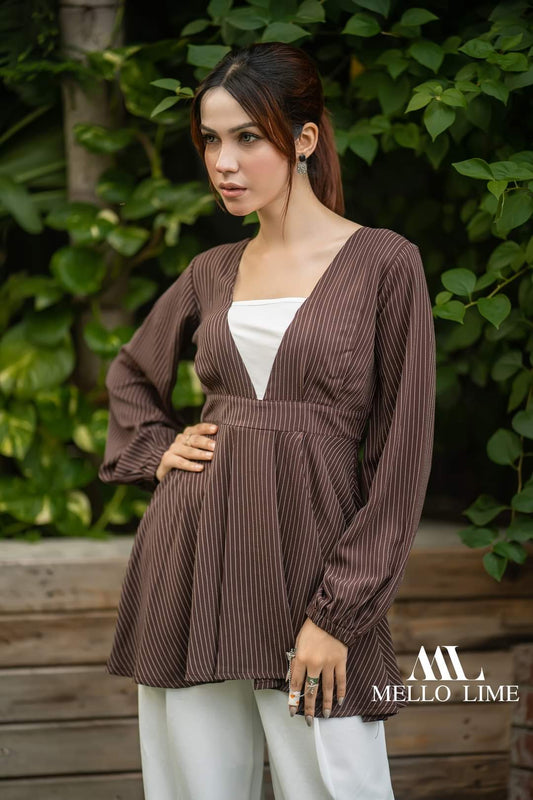 Brown Color  tops