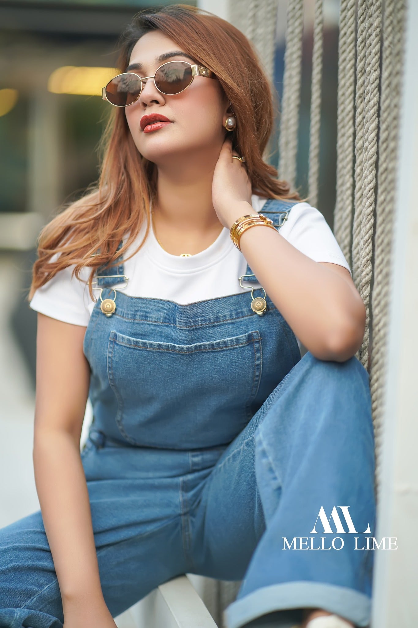 Denim Dungaree