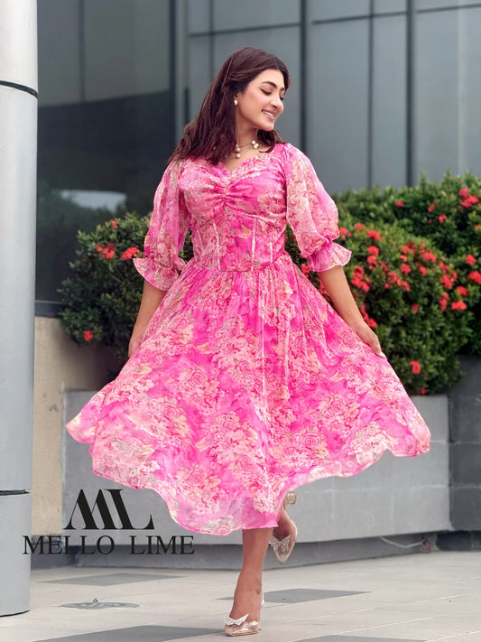 Floral Muse Puff