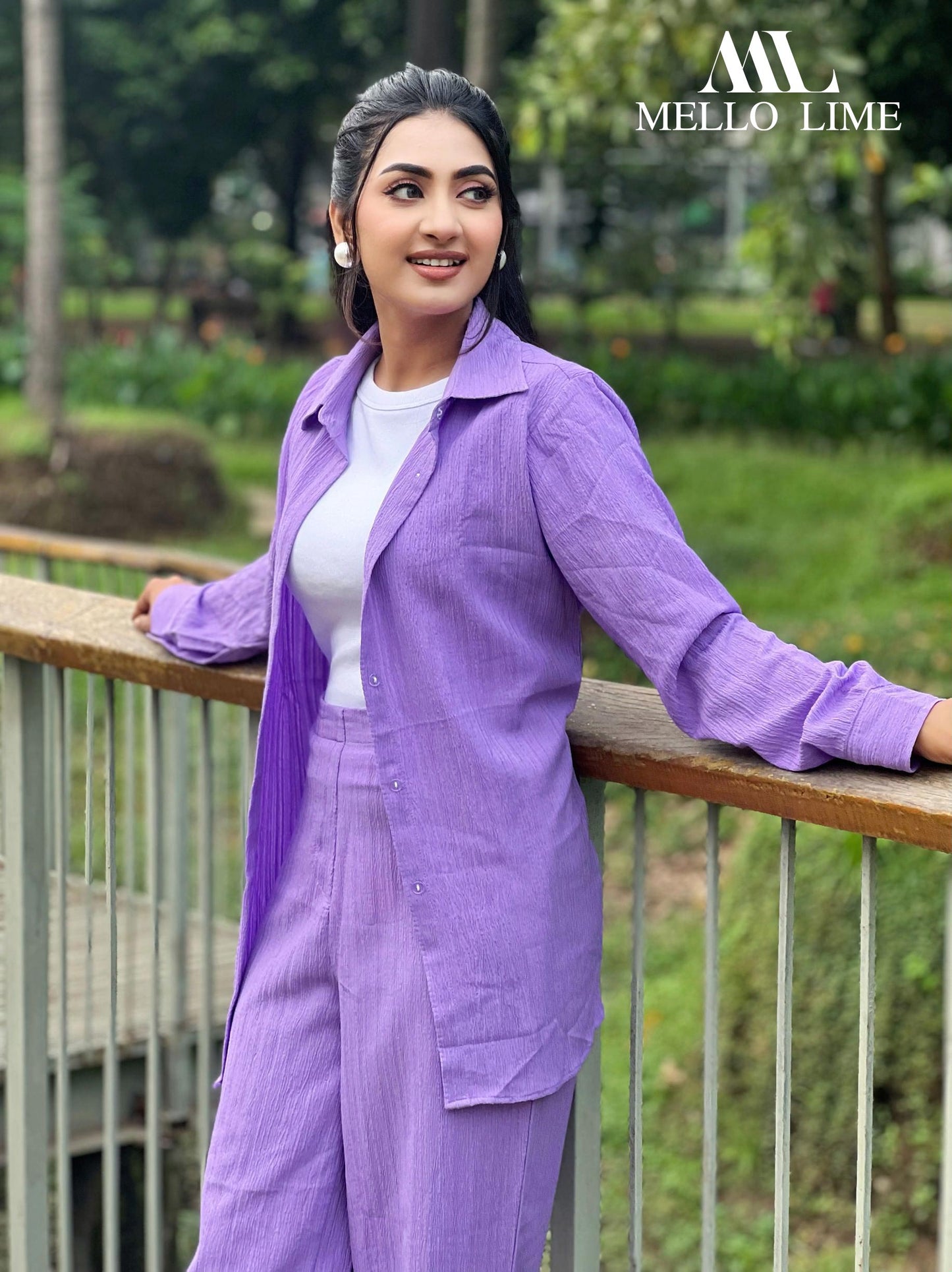 Purple color Co-Ord Set