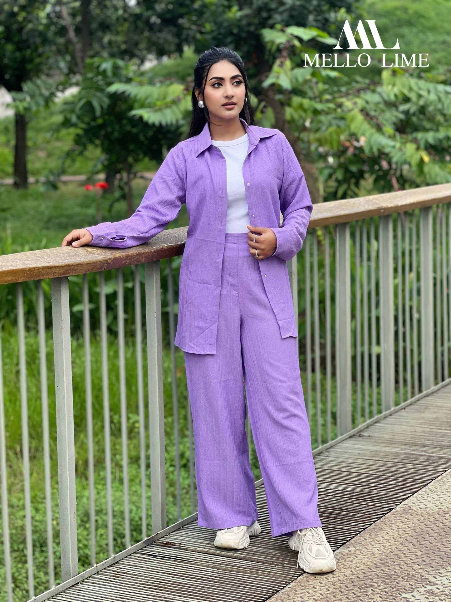 Purple color Co-Ord Set