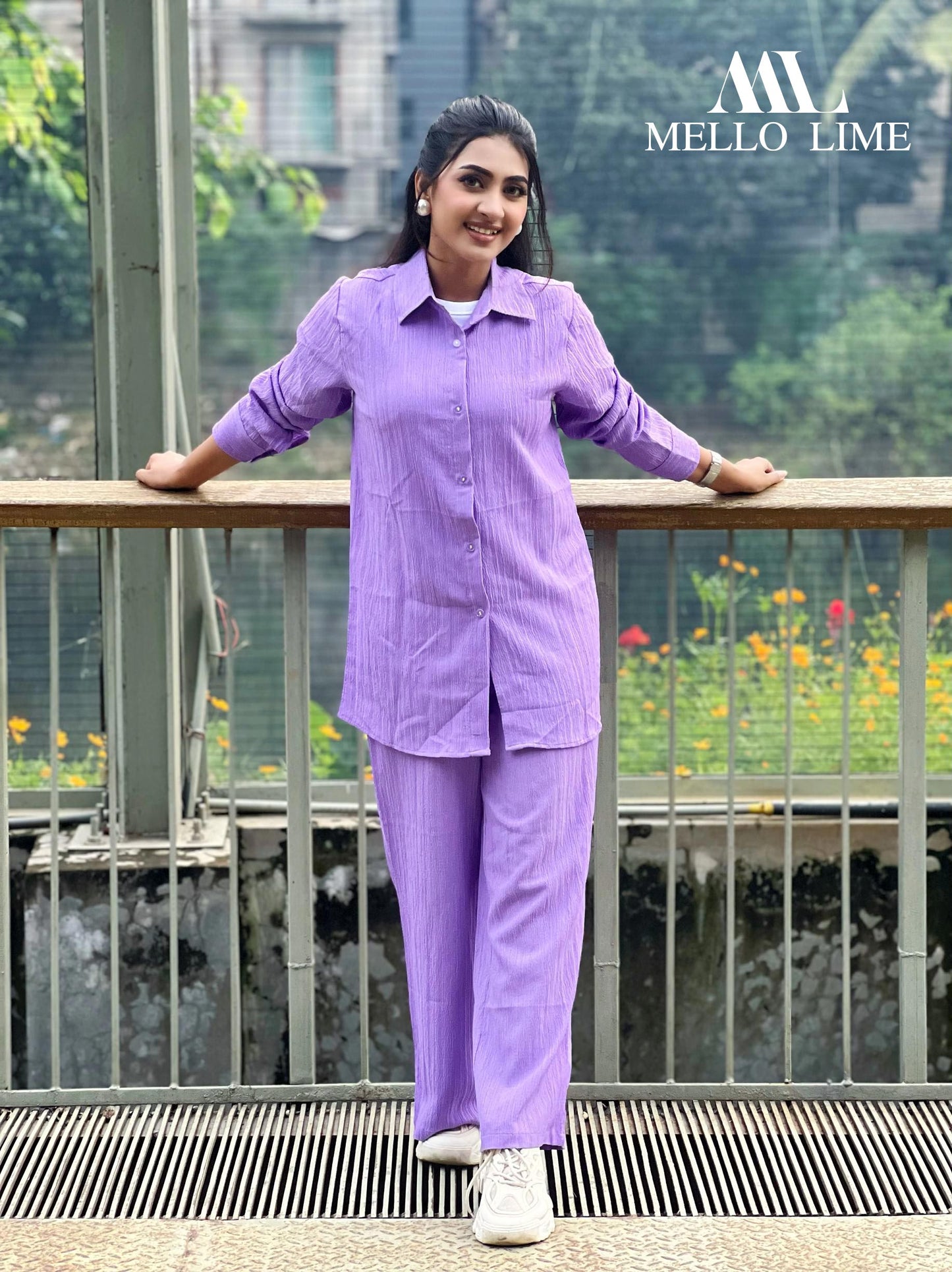 Purple color Co-Ord Set