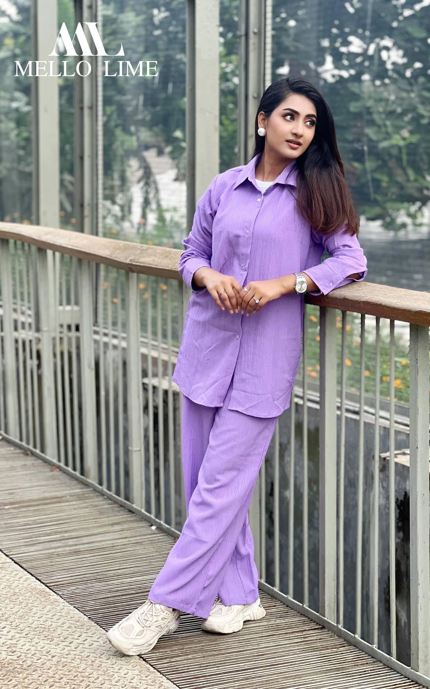 Purple color Co-Ord Set