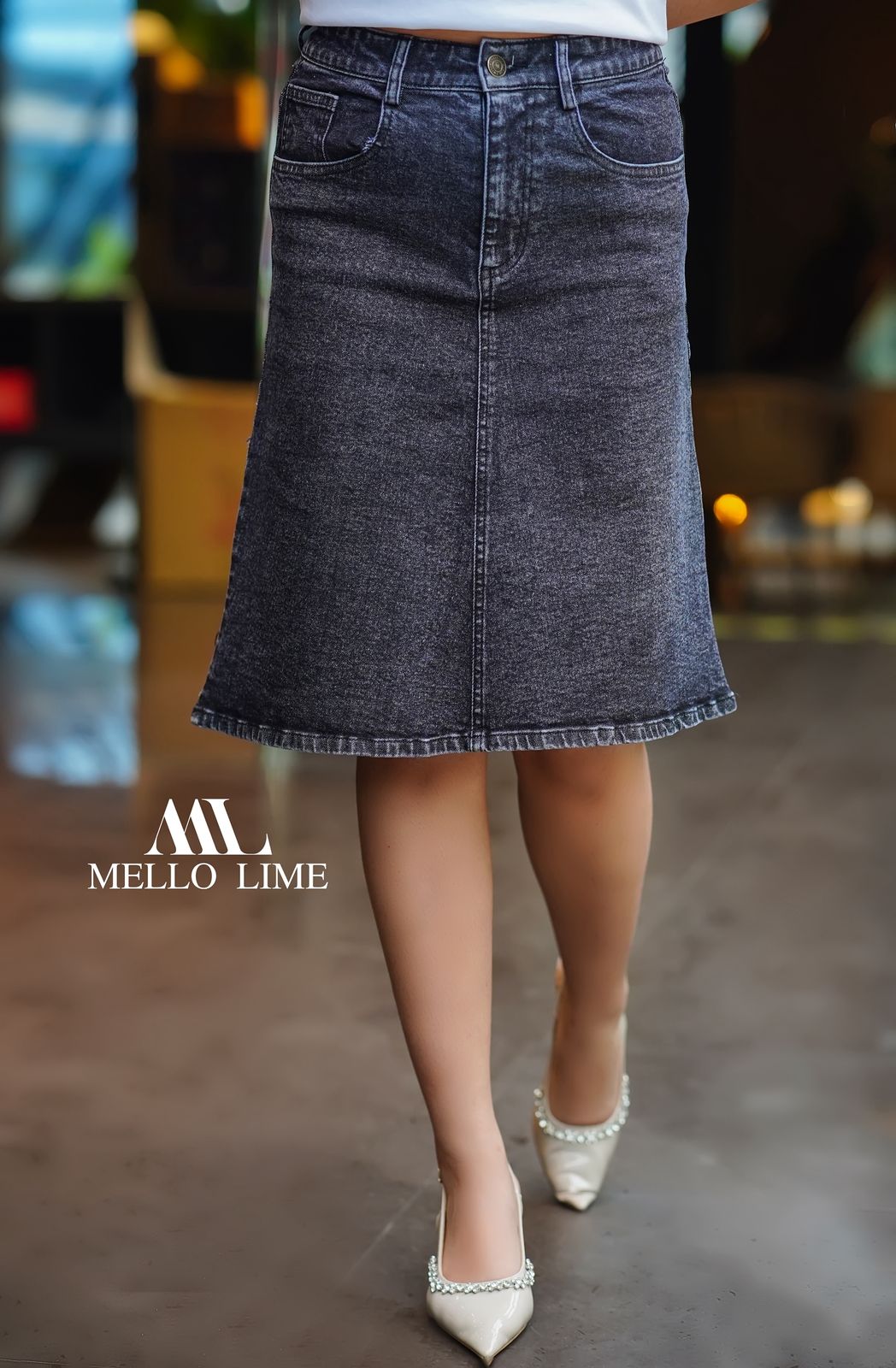 Denim Skirt