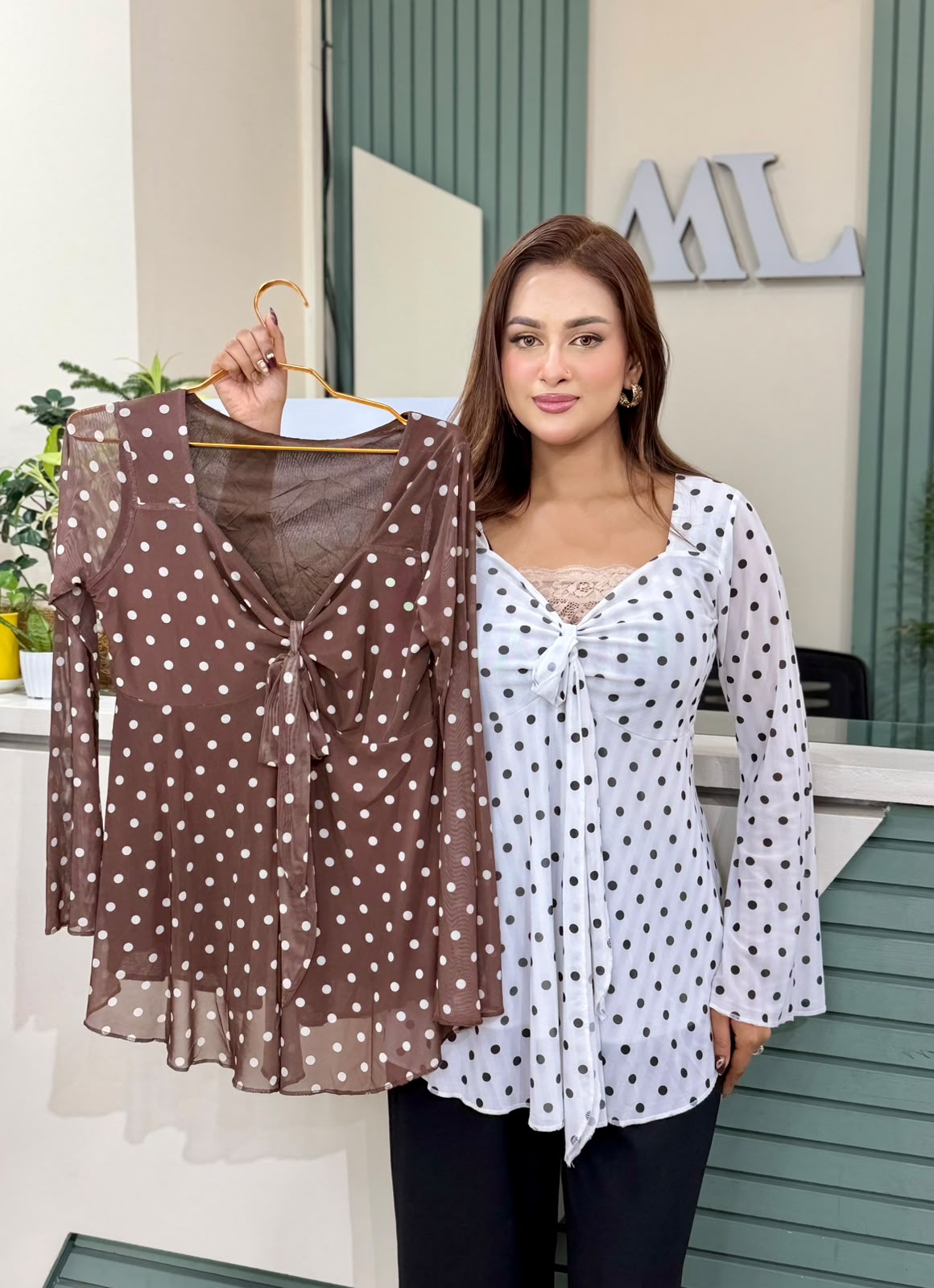 Dotty chic